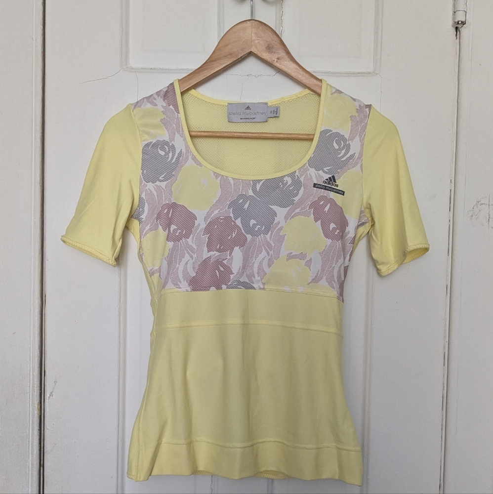 Adidas Stella McCartney Women’s Floral Activewear Tops for Women XS